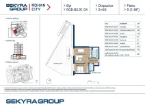 Prodej bytu 2+kk, Praha - Karlín, Sokolova, 47 m2