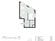 Prodej bytu 1+kk, Brno, Příční, 37 m2