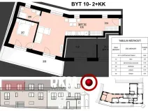 Pronájem bytu 2+kk, Ivančice, 50 m2