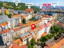 Prodej bytu 2+kk, Praha - Smíchov, Grafická, 35 m2