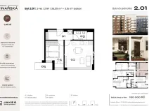 Prodej bytu 2+kk, Praha - Holešovice, Vinařská, 36 m2