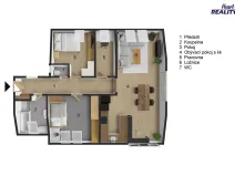 Prodej bytu 3+kk, Kravaře, Opavská, 78 m2