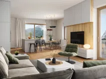Prodej bytu 2+kk, Gröbming, Rakousko, 53 m2