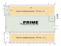 Pronájem skladu, Praha - Horní Počernice, Ve žlíbku, 378 m2