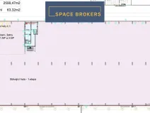 Pronájem skladu, Hradec Králové, Na Brně, 2500 m2