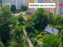 Prodej pozemku pro bydlení, Cvikov - Cvikov II, 440 m2