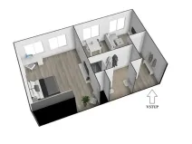 Prodej bytu 2+kk, Letovice, Komenského, 50 m2