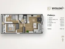 Prodej bytu 3+kk, Teplice, Javorová, 68 m2