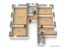 Prodej bytu 5+kk, Polevsko, 101 m2