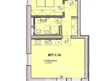 Prodej bytu 2+kk, Kašperské Hory, Česká, 44 m2