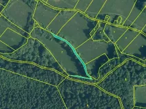 Dražba pozemku, Mileč, 785 m2