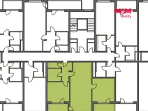 Pronájem bytu 3+kk, Pardubice - Zelené Předměstí, Boženy Vikové-Kunětické, 77 m2