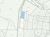 Dražba louky, Hovězí, 1222 m2
