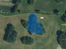Dražba pozemku, Kadov, 3469 m2