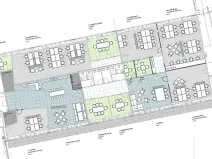 Pronájem kanceláře, Praha - Karlín, Rohanské nábřeží, 614 m2