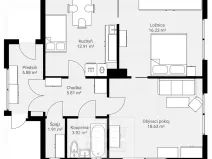 Pronájem rodinného domu, Votice, Dukelská, 70 m2