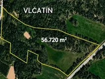 Prodej pozemku pro bydlení, Vlčatín, 56720 m2