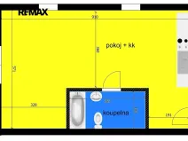 Pronájem bytu 1+kk, Poděbrady, Za Mlékárnou, 53 m2
