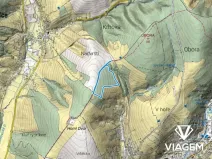 Prodej podílu pole, Luhačovice, 9888 m2