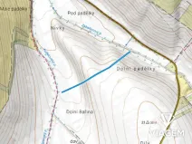 Prodej podílu pole, Hrubá Vrbka, 1169 m2