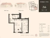 Prodej bytu 2+kk, Praha - Nusle, V Horkách, 47 m2