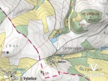 Prodej podílu pole, Zvěstov, 1222 m2