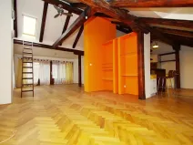 Pronájem atypického bytu, Praha - Smíchov, Viktora Huga, 164 m2