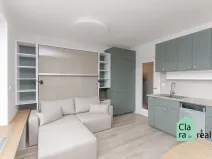 Pronájem bytu 1+kk, Praha - Vysočany, Piskáčkových, 28 m2