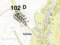 Dražba lesa, Výkleky, 1024 m2