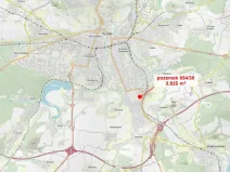 Prodej komerčního pozemku, Plzeň, 1308 m2