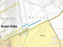 Prodej podílu pole, Hrubá Vrbka, 929 m2