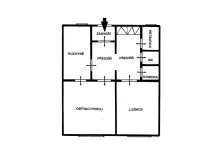 Prodej bytu 2+1, Praha - Kobylisy, Burešova, 62 m2