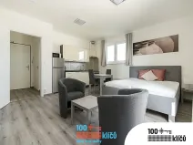 Pronájem bytu 1+kk, Praha - Lipence, Oddechová, 35 m2