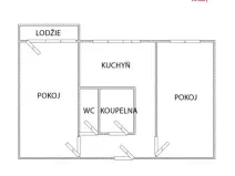 Pronájem bytu 2+1, Ostrava - Poruba, Oty Synka, 52 m2