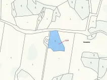 Dražba pozemku, Kadov, 3469 m2