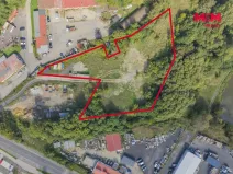 Pronájem komerčního pozemku, Cheb, Vrázova, 5476 m2