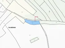 Dražba pozemku, Březí nad Oslavou, 1043 m2