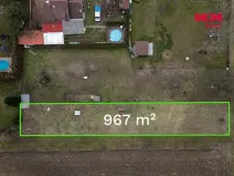 Prodej pozemku pro bydlení, Dub nad Moravou, 967 m2