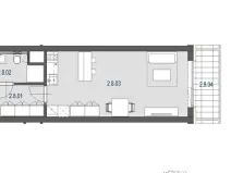 Prodej bytu 1+kk, Brno, Hvězdová, 39 m2