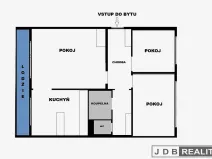 Prodej bytu 3+1, Praha - Prosek, Bílinská, 55 m2