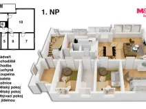 Prodej rodinného domu, Solnice, Slepá, 236 m2