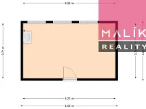 Pronájem kanceláře, Ostrov, Hlavní třída, 23 m2