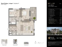 Prodej bytu 3+kk, Praha - Dolní Chabry, Doubická, 83 m2