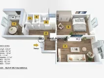 Prodej bytu 2+1, Praha - Libeň, Na Rokytce, 62 m2
