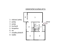 Prodej bytu 3+1, Týn nad Vltavou, Táborská, 54 m2