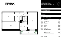 Prodej bytu 3+1, Praha - Střížkov, Jablonecká, 74 m2