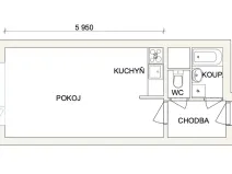 Prodej bytu 1+kk, Český Těšín, Ostravská, 31 m2