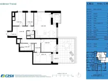Prodej bytu 4+kk, Pardubice, Jozefa Gabčíka, 120 m2