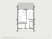 Prodej bytu 2+kk, Skuhrov, 52 m2