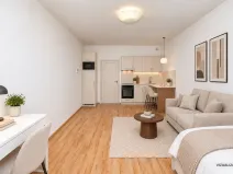 Prodej bytu 1+kk, Praha - Vysočany, Freyova, 33 m2
